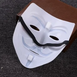 Hacker Maske V for Vendetta Maske til Børn Kvinder Mænd Halloween Kostume