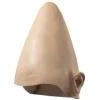 Halloween Alien Coneheads Æggehoved Hovedbeklædning Maske Horror Hjelm Latex Maske Hovedbeklædning Kostume Feriefest Cosplay Dekoration