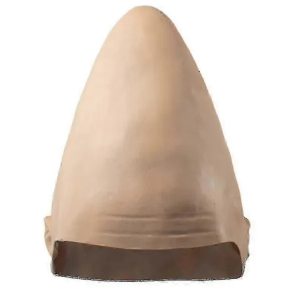 Halloween Alien Keglehoveder Æggehoved Hovedbeklædning Maske Horror Hjelm Latex Maske Hovedbeklædning Kostume Feriefest Cosplay Dekoration-lingling} | Fyndiq
