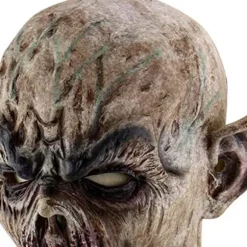 Halloween Alien Latex Maske Åndbar Fuld Ansigts Hovedbeklædning Skræmmende Cosplay Kostume Rekvisit