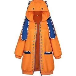 Halloween Anime Kakegurui Yomoduki Runa Cosplay Frakke Hættetrøjer Z W 3XL