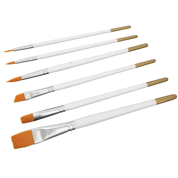 Halloween ansigtsmaling makeupsæt - 12 farver, giftfri, med 6 malerpensler