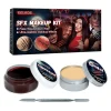 Halloween ar voks falsk blod gel makeup sæt specialeffekter ar spatel