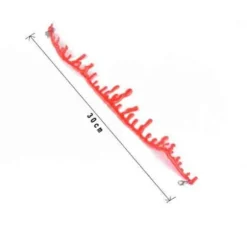 Halloween bloddroppande halsband blodvampyr vampyrhalsband Red one size