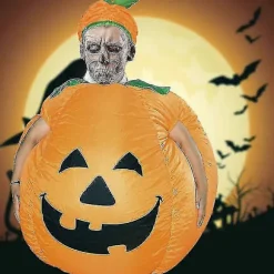 Halloween Cosplay Græskar Oppustelig Kostume Voksen Halloweenfest Sceneoptræden Fra-XF36-