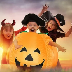 Halloween Cosplay Græskar Oppustelig Kostume Voksne Halloween Fest Sceneoptræden