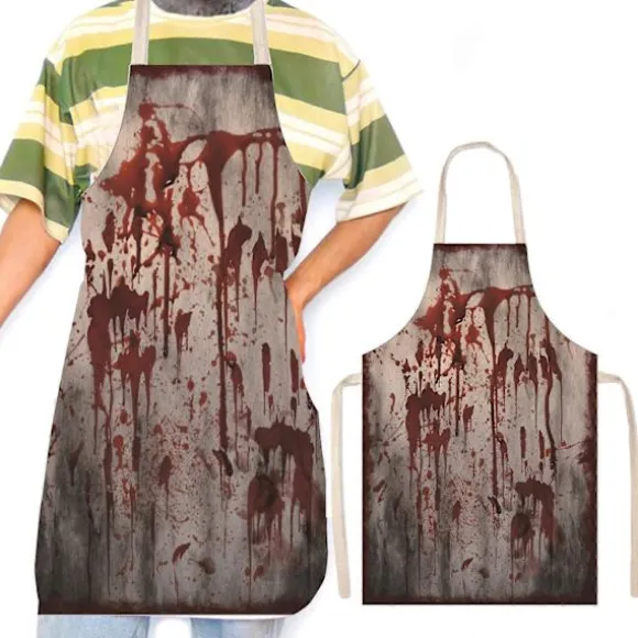 Halloween Cosplay Gyserforklæde Gyser Og Mærkeligt Stemningsdekoration Originalitet Arbejdsbeklædning Undgåelse Af Beskidning Dække Feriepynt FLY4880 (FMY) C One Size | Fyndiq