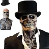 Halloween Dødningehovedmaske, Dødningehovedmaske med Bevægelig Kæbe, Naturlig Latex Helansigts Dødningehovedmaske, Voksen Dødningehovedmaske, til Cosplay Fest Maske-FA- | Fyndiq