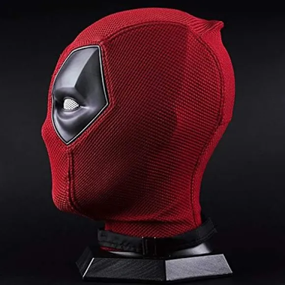 Halloween Deadpool Maske, Superhelt Wade Winston Wilson Strikket Maske