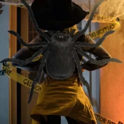 Halloween Dekoration Halloween Edderkop Ny Spiselig Lomme Edderkop Kostume Festrekvisitter Slik Edderkop Bærer Stor Edderkop 125M