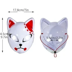 Halloween Demon Slayer Maske Japansk Anime Cosplay