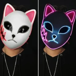 Halloween Demon Slayer Maske Japansk Anime Cosplay