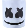 Halloween DJ Marshmello Maske Fuld Hovedhjelm Party Props-WELLNGS
