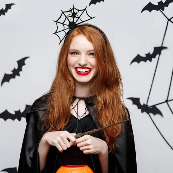 Halloween Edderkop Hårbøjle, Edderkop Hovedbøjle Halloween, Cosplay Djævel Hovedbøjle Edderkoppespind Halloween Fest Hovedbeklædning