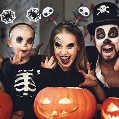 Halloween Edderkop Spøgelse Græskar Hårbøjle Djævel Pandebånd