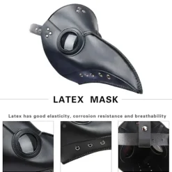 Halloween europæisk og amerikansk pestlæge maske cosplay