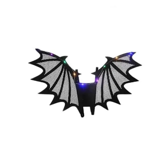 Halloween Gave Halloween Kostumer Til Piger Kvinder Glitrende Bat Assistant Med Elastiske Skulderstropper