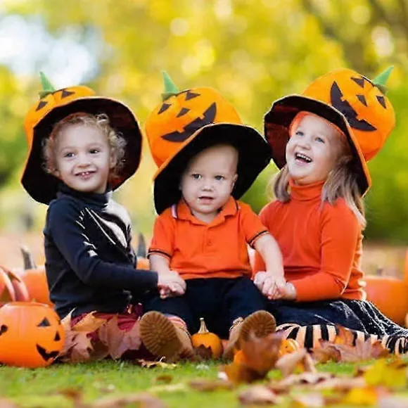 Halloween Græskar Hat Jack-o'-lantern Hat Halloween Hat
