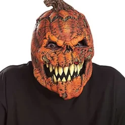 Halloween Græskar Voksen Maske Fest Kostume Party Skræmmende Latex Masker