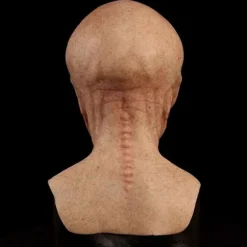Halloween Grusom Alien Cosplay Fuld Hovedmaske Horror Fest Realistisk Udklædning Latex Maske Kostume Rekvisit