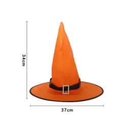 Halloween Hat Hekse Hat Cap Glow Garn Halloween Hekse Kostume Tilbehør til Halloween Fest Gunst Mode Prom Cosplay grøn