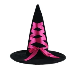 Halloween Heksehat Plisseret Troldmandshat 7 7 7