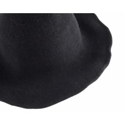 Halloween heksehat til kvinder bredskygget foldbar spids hat