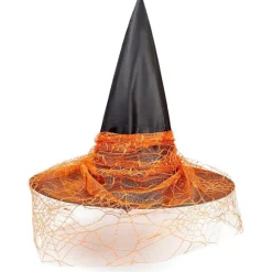 Halloween heksehatte, heksehovedbånd 2 stykker Wicked Witch Hat til