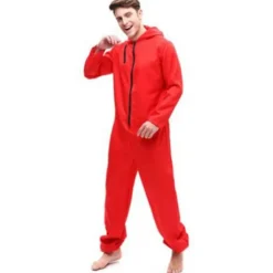 Halloween Herr Salvador Dali Jumpsuit Cosplay Kostume Money Heist Tøj L