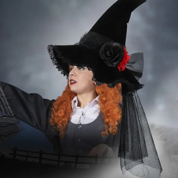 Halloween Hexehatte til Kvinder Hexehatte til Kvinder 黑