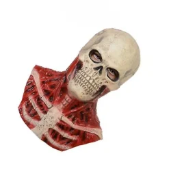 Halloween Horror Blod Kranie Maske Hovedbeklædning Kranie Skelet Kranie Latex Maske Cosplay Rekvisitter