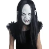 Halloween Horror Grimace Ghost Maske Langt Hår Paryk Grudge Sadako G