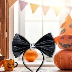Halloween hårbøjle stor sløjfe pandebånd fest rekvisitter maskefest festartikler（5）