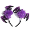 Halloween Hårbånd Sød Bat Hårbøjle Lilla Ving Hovedbeklædning Party Dekorationer Kostume Hovedbeklædning