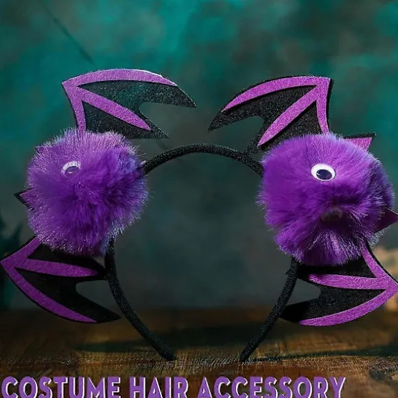 Halloween Hårbånd Sød Bat Hårbøjle Lilla Ving Hovedbeklædning Party Dekorationer Kostume Hovedbeklædning