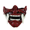 Halloween Japansk Prajna Djævelmaske Hannya Noh Kabuki Demon Oni Samurai Ny Fg-FA8-