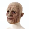 Halloween kostume horror maske, latex maske, rollespil fest horror realistisk maske