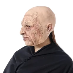 Halloween kostume horror maske, latex maske, rollespil fest horror realistisk maske