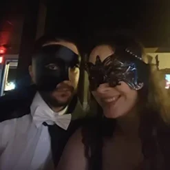 Halloween Kostume Øjenlap Maske Party Pandebånd Øjne F