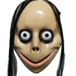 Halloween Kostume Langt Hår Fuld Ansigt Dækning Ansigt Seriemorder Maske Skræmmende Latex Fuld Hoved Fuld Hoved Maske Halloween Cosplay Rekvisitter Overraskelsesgave Conventional | Fyndiq