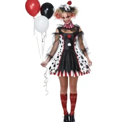 Halloween kostumer cirkus klovn kostumer XL