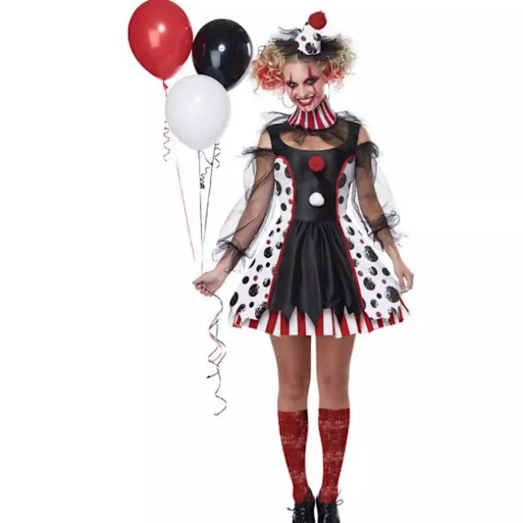 Halloween kostumer cirkus klovn kostumer XL