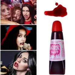Halloween Kunstig Plasma Ækle Opkast Blod Spøg Legetøj 15ml