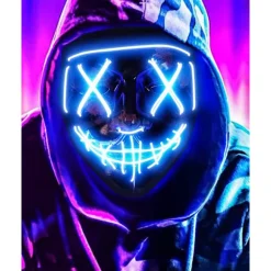 Halloween LED Horror Cool Modemaske