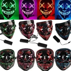 Halloween LED Horror Cool Modemaske
