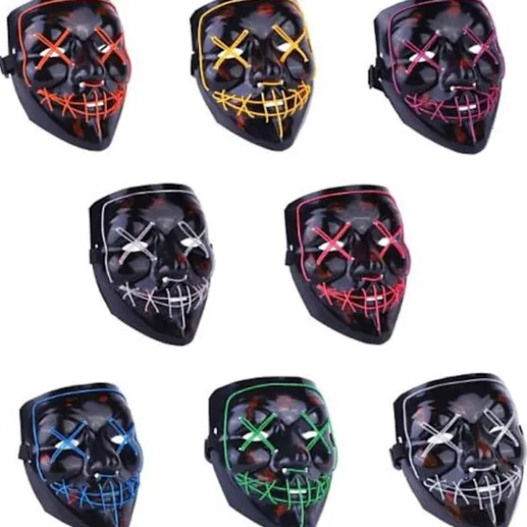 Halloween LED Horror Cool Modemaske