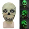 Halloween Lysende Kranie Maske Fancy Fest Horror Skelet Maske Cosplay Kostume Rekvisit Til Halloween Fest