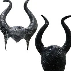 Halloween Maleficent Hornbånd Cosplay Sort, Ond Maleficent Hovedpynt, til Kvinde/mand