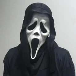 Halloween Maske Dæmon Skrigende Ghostface Maske Rolig Dødsmaske Skræmmende Kraniemaske