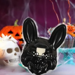 Halloween Maske Gyser Kanin Maske, Skræmmende Halloween Maske til Voksne Børn, Sjov Kanin Maske til Halloween Kostume, Karneval Fest, Cosplay Maskerade | Fyndiq
